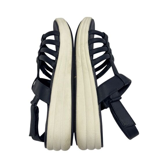 CLARKS CLOUD STEPPERS DRIFT EASE SANDAL. DARK NAVY - Picture 7 of 10